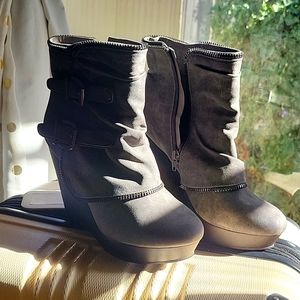 Low Cut boots-Grey